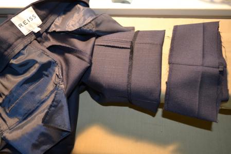 Jacket alterations and tailoring